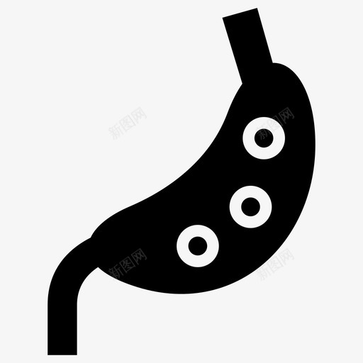 胃身体疾病图标svg_新图网 https://ixintu.com 健康 医疗 疾病 胃 胃痛 身体