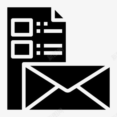 电子邮件计算机连接图标图标