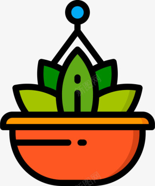植物植物31线状颜色图标图标