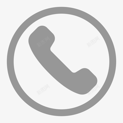 电话 通信 联系 拨打 面性svg_新图网 https://ixintu.com 电话 通信 联系 拨打 面性