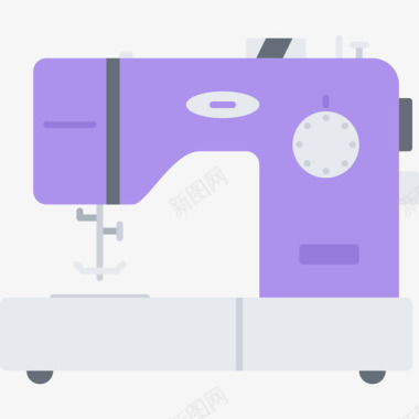缝纫机电子60平缝机图标图标