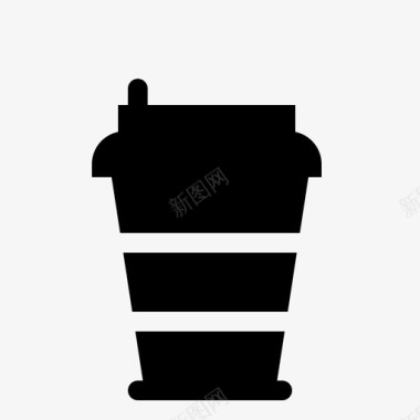 杯咖啡饮料生活方式图标图标