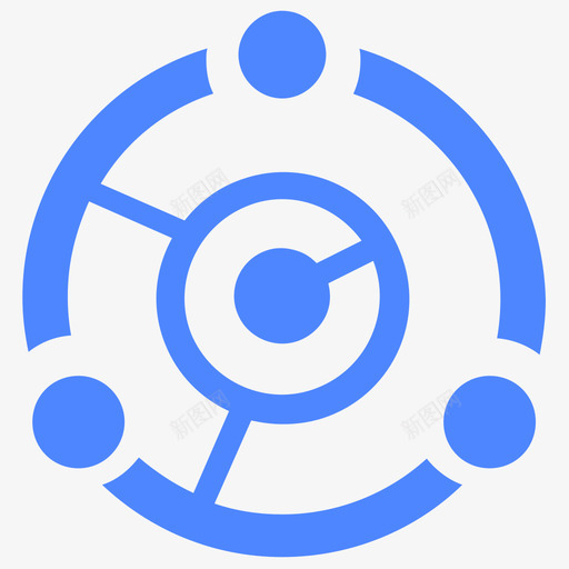 粒子群算法svg_新图网 https://ixintu.com 粒子群算法 线性 扁平 简约
