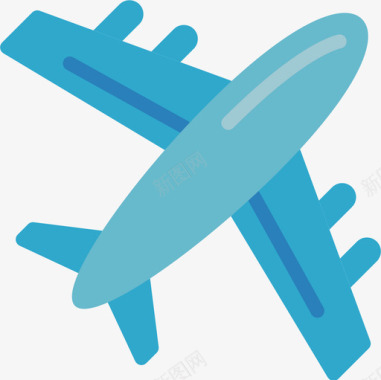 飞机93号机场平的图标图标