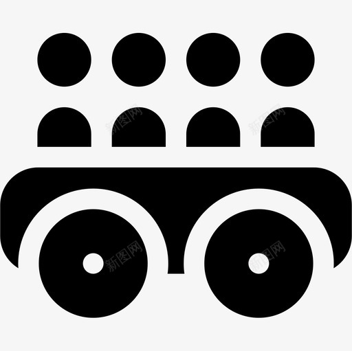 嘉年华31号车厢满载图标svg_新图网 https://ixintu.com 嘉年华31号车厢 满载