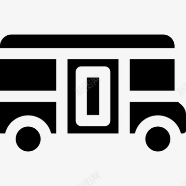 公共汽车公共交通5满载图标图标