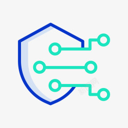 技术网站技术网站服务器和主机5轮廓颜色图标高清图片