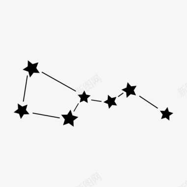星座天文学天体图标图标