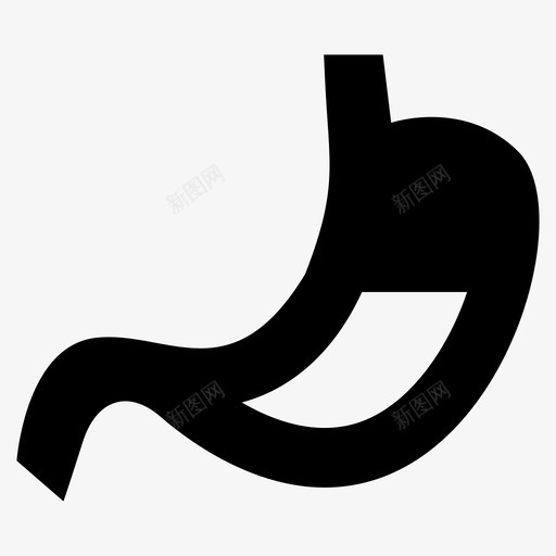 胃身体疾病图标svg_新图网 https://ixintu.com 健康 医疗 疾病 胃痛 身体