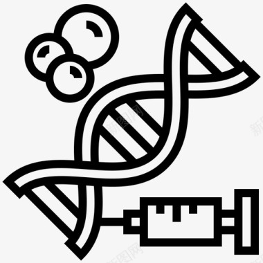 Dna生物工程29线性图标图标