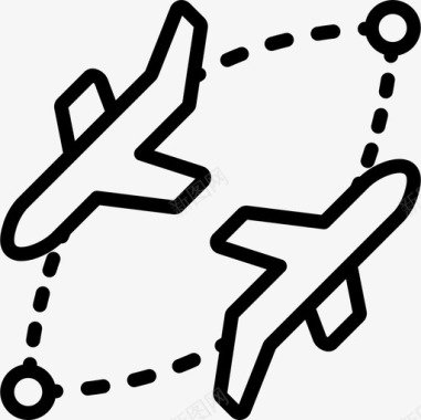 92号机场直飞航班图标图标