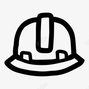 消防员头盔帽子头盔图标图标