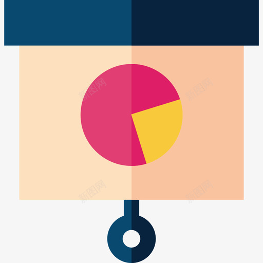 饼图商务330平淡图标svg_新图网 https://ixintu.com 商务330 平淡 饼图