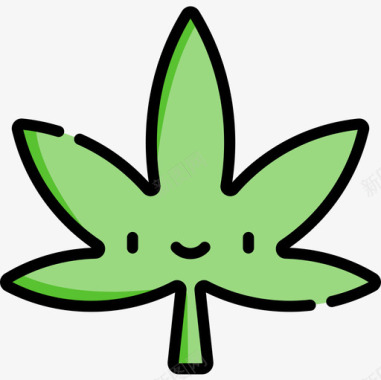大麻大麻色嘻哈图标图标