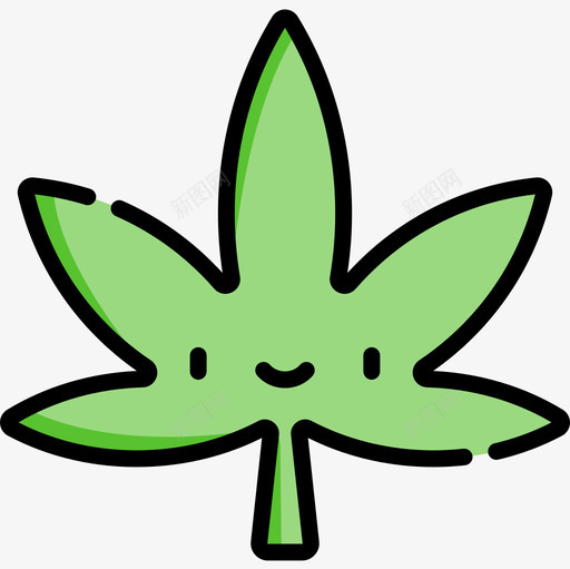 大麻大麻色嘻哈图标svg_新图网 https://ixintu.com 嘻哈 大麻 大麻色