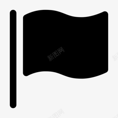 标记 旗子 活动 标注 重要 特殊 面性图标