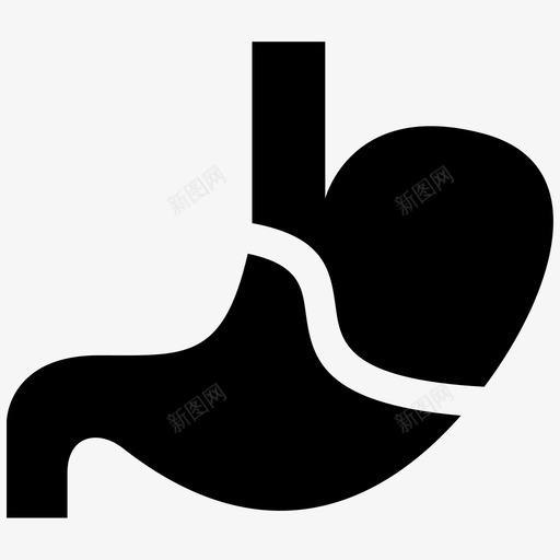 胃身体疾病图标svg_新图网 https://ixintu.com 健康 医疗 疾病 胃痛 身体