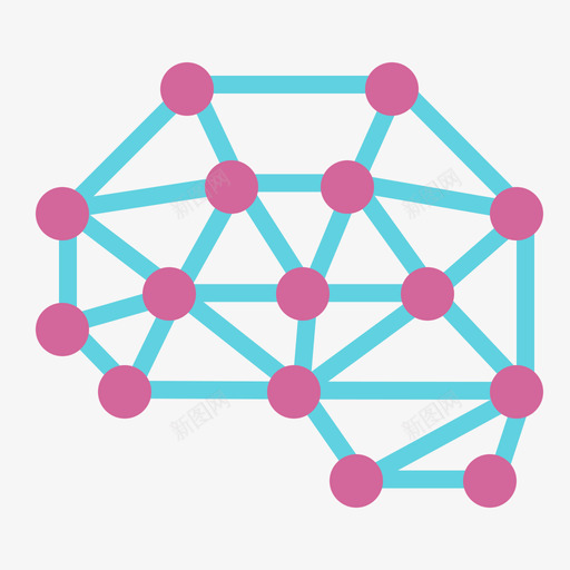 人工智能人工智能92扁平图标svg_新图网 https://ixintu.com 人工智能 扁平