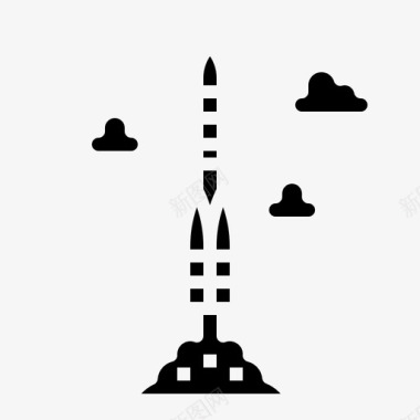 俄罗斯18号固体火箭图标图标
