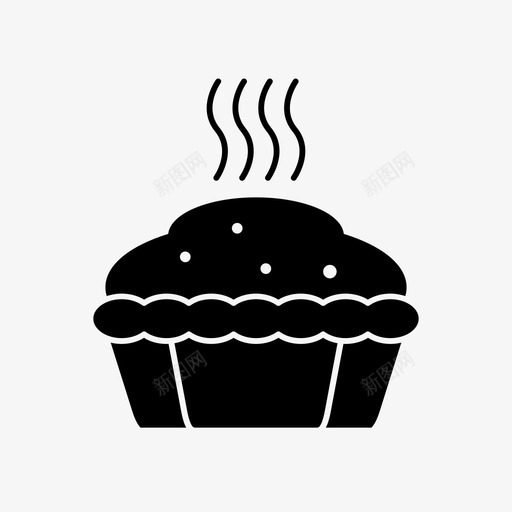 蛋糕巧克力蛋糕杯子蛋糕图标svg_新图网 https://ixintu.com 图标 巧克力 杯子 甜食 蛋糕 雕文 馅饼