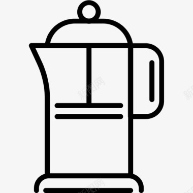 茶壶芳香热图标图标