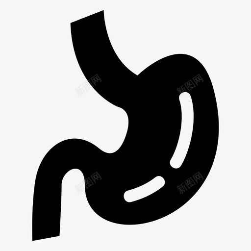 胃身体疾病图标svg_新图网 https://ixintu.com 健康 医疗 疾病 胃 胃痛 身体
