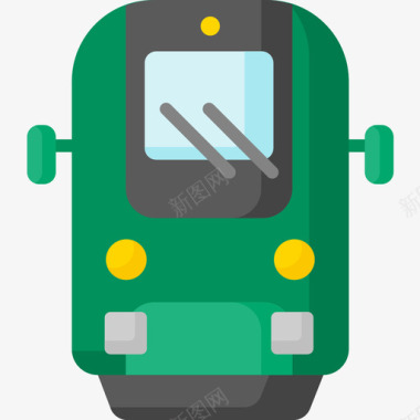 火车车辆和运输10辆平车图标图标