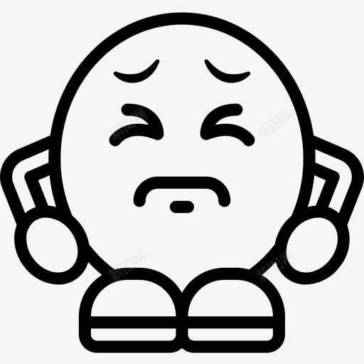 现在表情3直系图标svg_新图网 https://ixintu.com 现在 直系 表情