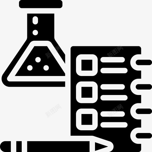 研究茎9填充图标svg_新图网 https://ixintu.com 填充 研究