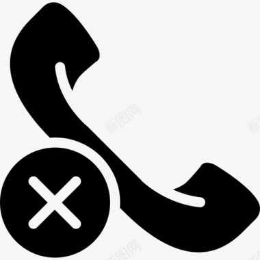 手机拒绝关闭通讯图标图标