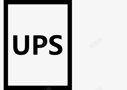 UPS电源图标