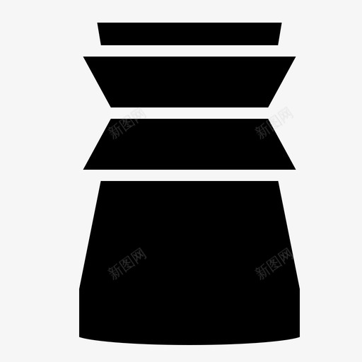 chemex酿造咖啡图标svg_新图网 https://ixintu.com chemex 倒过来 咖啡 咖啡馆 字形 酿造