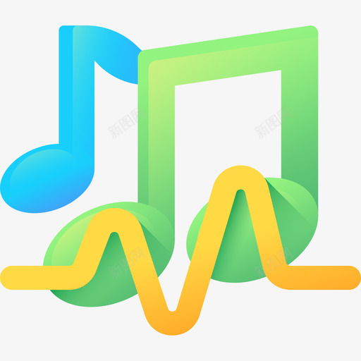音乐教育277颜色图标svg_新图网 https://ixintu.com 教育 音乐 颜色