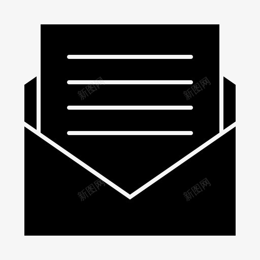 打开电子邮件通信计算机邮件图标svg_新图网 https://ixintu.com 对象媒体字形 打开电子邮件 电子邮件 计算机邮件 通信 邮件