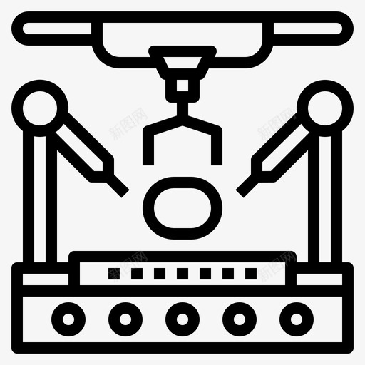 制造工厂设备2线性图标svg_新图网 https://ixintu.com 制造 工厂 线性 设备