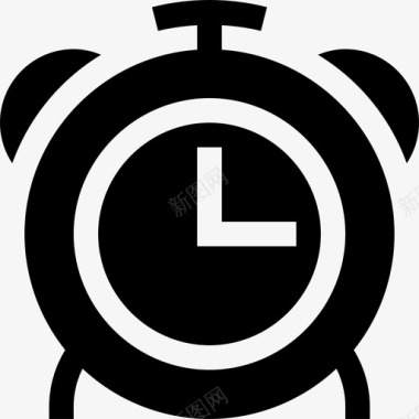 闹钟速度表和时间1已填充图标图标