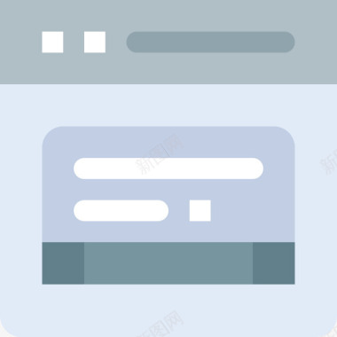 文本区网站布局和用户界面平面图标图标