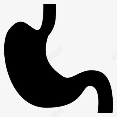 胃身体疾病图标图标
