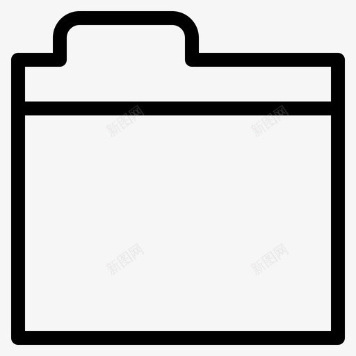 文件文件夹存储器图标svg_新图网 https://ixintu.com 多媒体 存储器 文件 文件夹