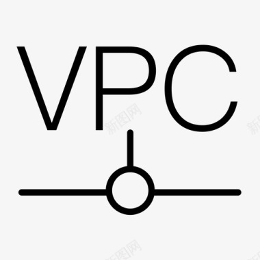 vpc网络1图标