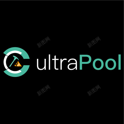 ultraPool-黑底Logosvg_新图网 https://ixintu.com ultraPool-黑底Logo