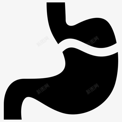 胃身体疾病图标svg_新图网 https://ixintu.com 健康 医疗 疾病 胃 胃痛 身体