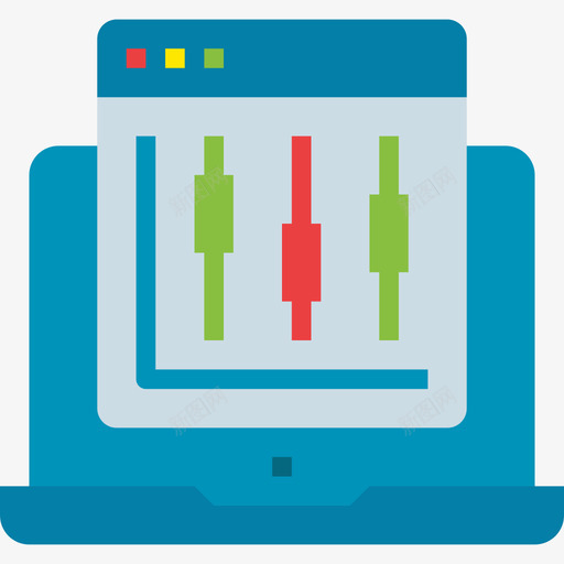 图表数字货币4扁平图标svg_新图网 https://ixintu.com 图表 扁平 数字 货币