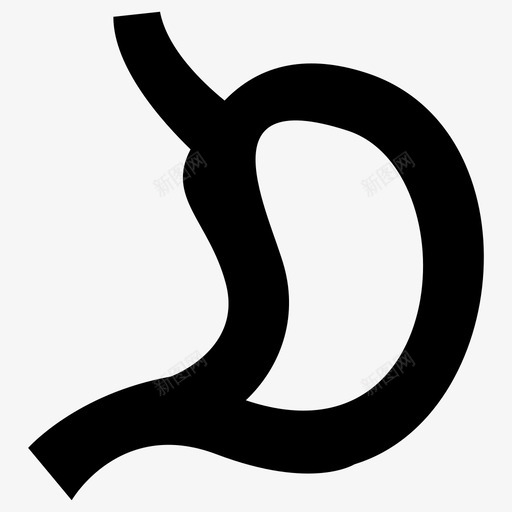 胃身体疾病图标svg_新图网 https://ixintu.com 健康 医疗 疾病 胃痛 身体
