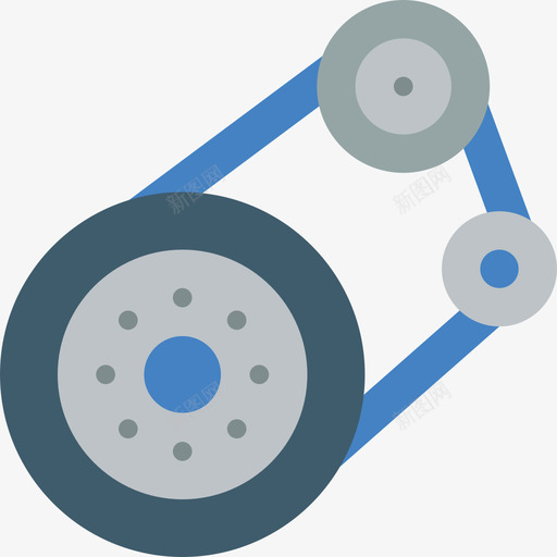 变速器运动型9扁平图标svg_新图网 https://ixintu.com 变速器 扁平 运动型