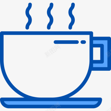 茶茶6蓝色图标图标