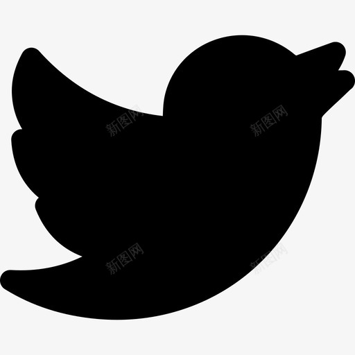 Twitter社交媒体110已填充图标svg_新图网 https://ixintu.com Twitter 填充 媒体 社交