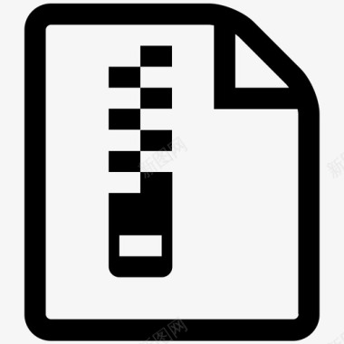 zip文件压缩文件夹zip文件夹图标图标