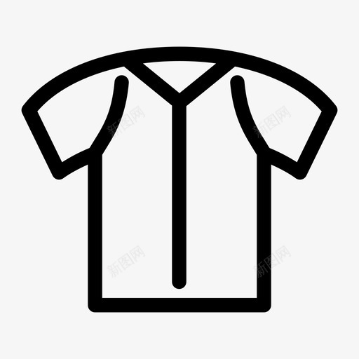 衬衫衣服短袖t恤图标svg_新图网 https://ixintu.com t恤 流行 短袖t恤 衣服 衬衫