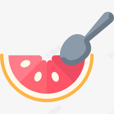 葡萄柚纯素食品5无糖图标图标